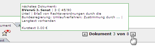 Abbildung: Blätter im Dokument