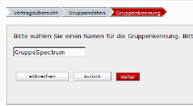 Abbildung: Großkundenkennungsverwaltung